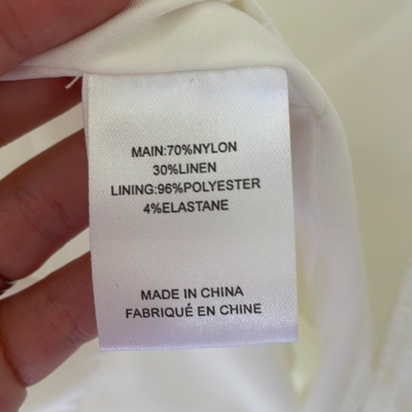 🤍BNWT✨ KEEPSAKE asymmetrical WHITE strap top - Picture 13 of 14